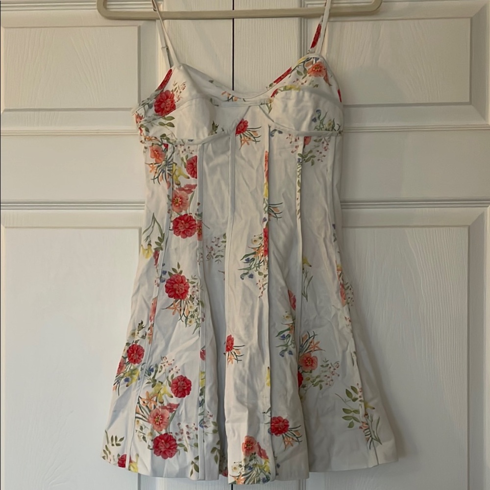 Hello Molly White Cream Mini Sundress #12 - Picture 2 of 6